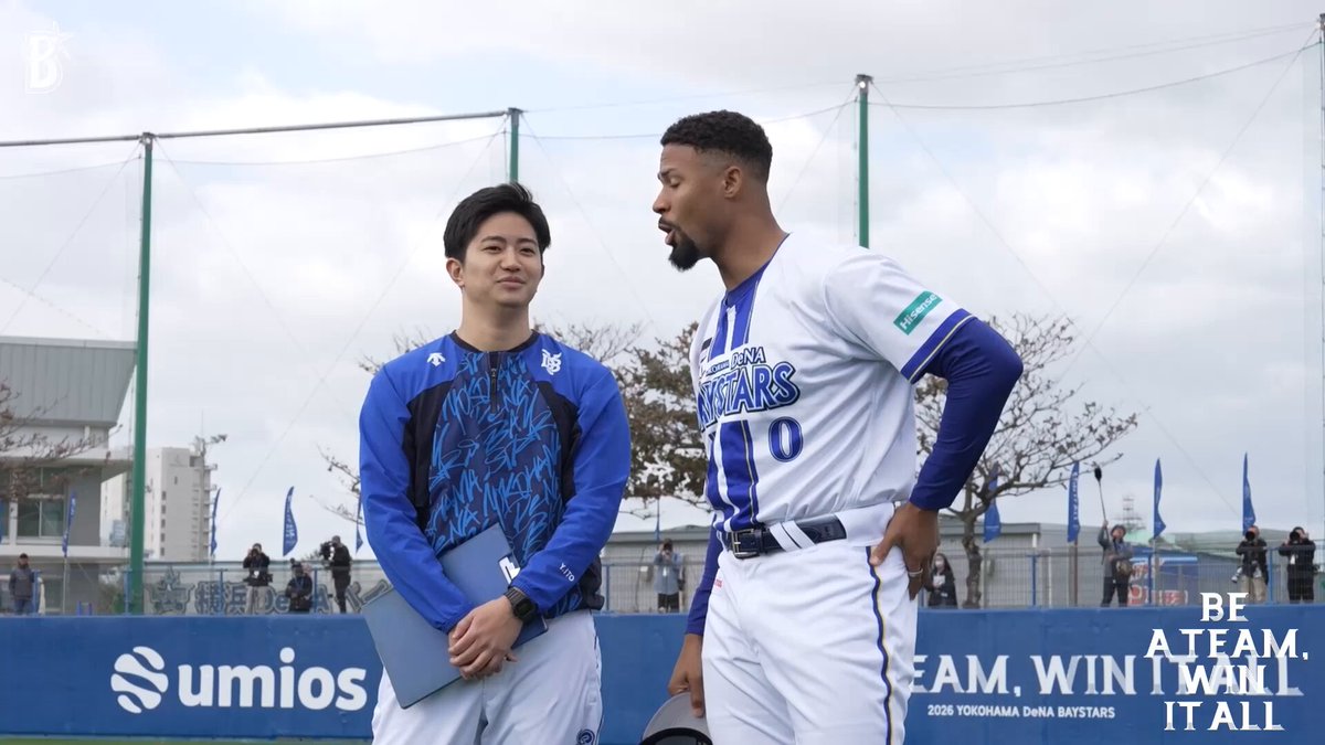 #デュプランティエ 選手、早速本日の全体練習からチームに合流しています💪🔥！ #baystars