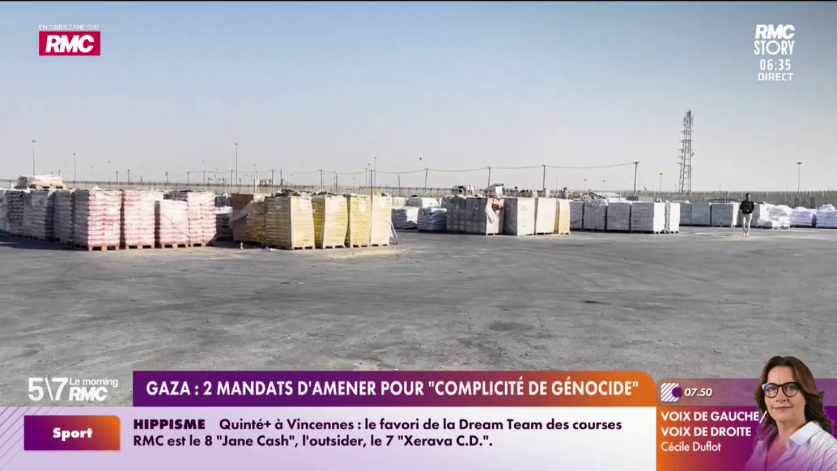 👨‍⚖️Gaza : 2 mandats d'amener pour "complicité de génocide" ! La justice française délivre des "mandats d'amener" à l'encontre de deux militantes franco-israéliennes (mandats délivrés fin juillet 2025) "pour complicité de génocide". #LeMorningRMC
