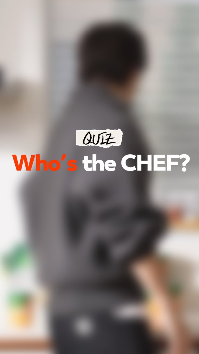 Guess who? 👀 A new chef just entered bibigo Restaurant— drop your guess in the comments 🤫🔥 #bibigo_SEVENTEEN #TasteWhatsBeyond #SEVENTEEN #bibigo #LiveDelicious