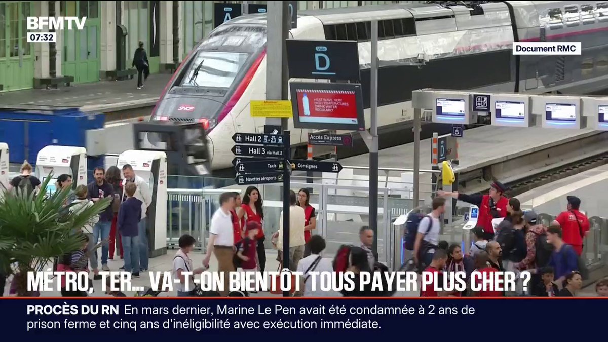 🚇 Transports en commun: faut-il faire payer plus les usagers ? 🤔 Alors que les billets couvrent seulement 17% du coût total, le gouvernement propose de doubler la contribution des voyageurs