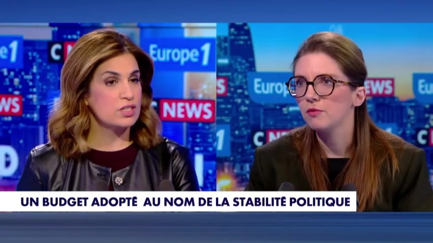 Budget : "Il était temps, c'est un budget de compromis" estime Aurore Bergé #Europe1 #LaGrandeInterview