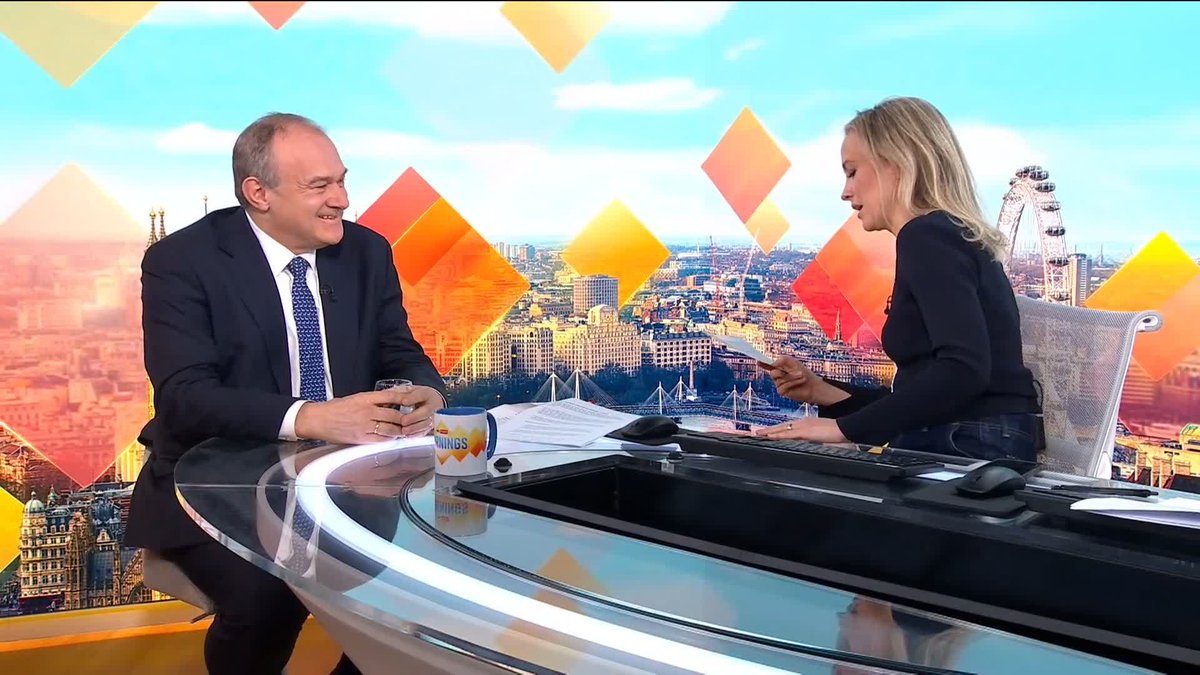 🗣️ "We need a public inquiry into the impact on national security and British victims of Epstein." Leader of the Lib Dems Ed Davey speaks to Sophy Ridge about the allegations that Lord Mandelson leaked sensitive government information to Epstein.
