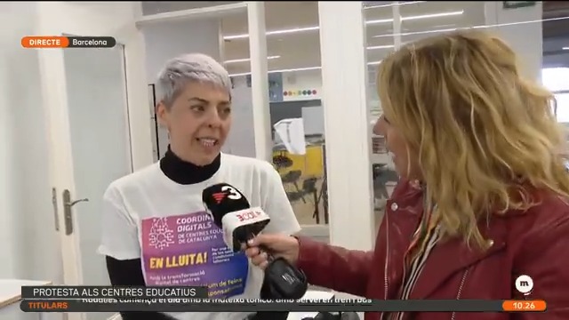 "La nostra figura hauria de ser pedagògica, i ara mateix estem fent de tècnics informàtics." Dimissió col·lectiva de coordinadors digitals dels centres educatius, que demanen ser reconeguts per la seva feina #Matins3Cat