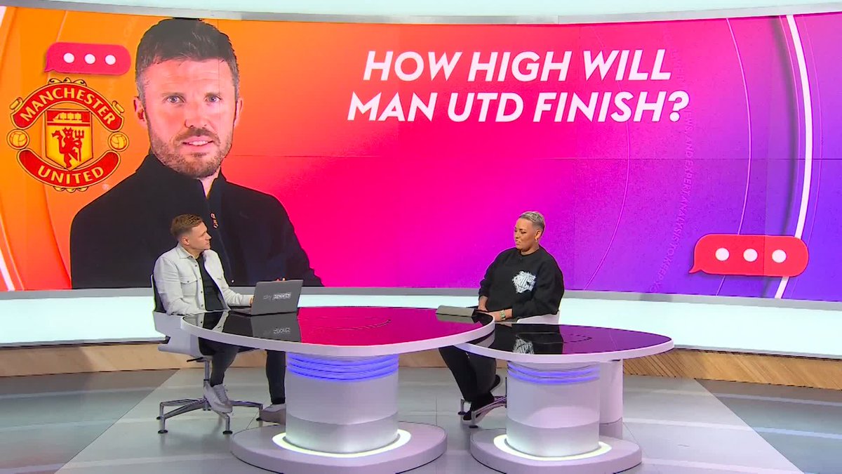 "That bloke's about to get his haircut!" 🤣 Lianne Sanderson discusses Manchester United's impressive results since Michael Carrick's appointment as interim manager. #SkySportsFC