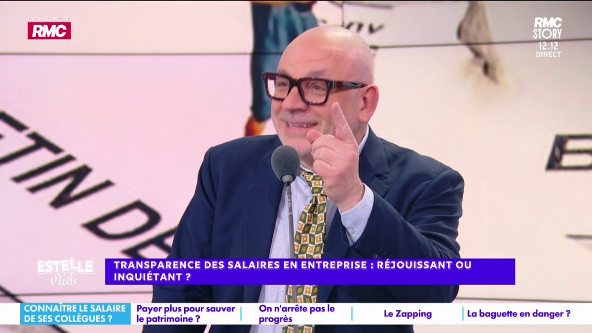 💰Transparence des salaires en entreprise: réjouissant ou inquiétant? 🎙️frédéric hermel🇫🇷 : "Cette nouvelle obsession pour la transparence sur tout me fait peur. Je n'aime pas ça. Il n'y a que mes très proches qui savent combien je gagne" #EstelleMidi