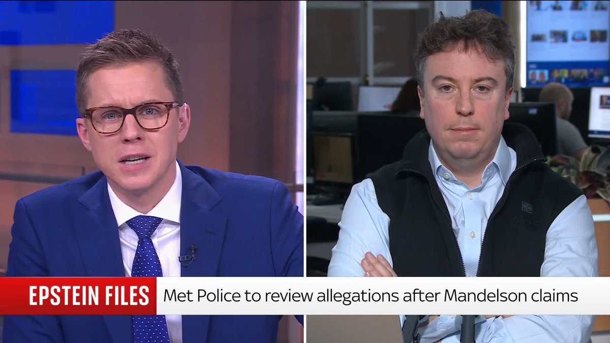 "Could there be a crunch point on this crisis in as quick as 24 hours?" Sam Coates Sky reveals the Conservatives are considering forcing a vote on publishing documents relating to Lord Mandelson's appointment as U.S. ambassador. 📺 Sky 501, Virgin 602