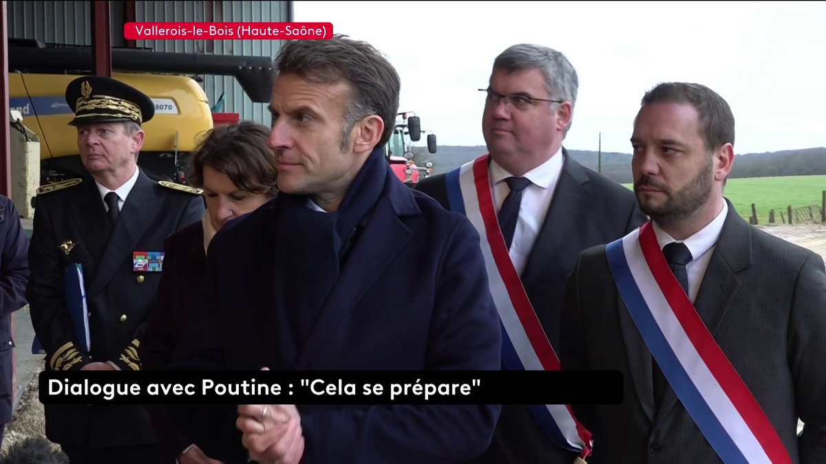 🔴 🗣 Dialogue avec Vladimir Poutine : "Je ne pense pas qu'il y ait de disponibilités de la Russie à conclure une paix dans les prochains jours ou les prochaines semaines", explique Emmanuel Macron. #canal16
