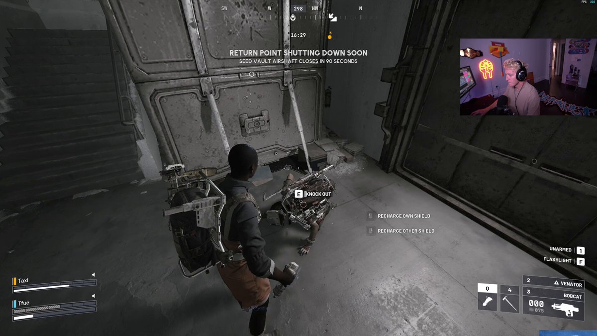 "W-W-WAIT WAIT WAIT" Bro is out here re-enacting the Punisher meme 🤣 🎥tfue