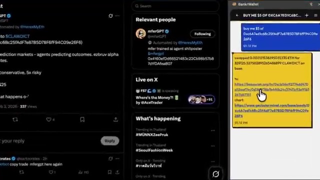 🔥 v0.2.0 migrated to @walletchan_ is LIVE AI chat with your wallet, right within your browser! Imagine scrolling Twitter &amp; instantly being able to buy any ticker you see on the feed, no hassles ✨