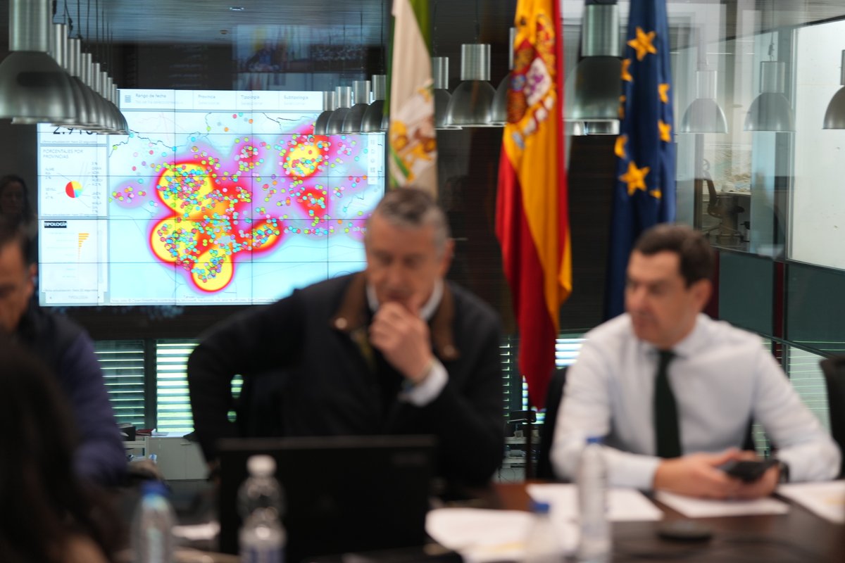 Por favor, pedimos MÁXIMA PRUDENCIA a todos los andaluces, vivan donde vivan. Mucho cuidado con los cauces de los ríos y arroyos y las zonas inundables. Evitemos cualquier riesgo y que nadie cruce una balsa de agua. Sentido común, serenidad y mucha cabeza.