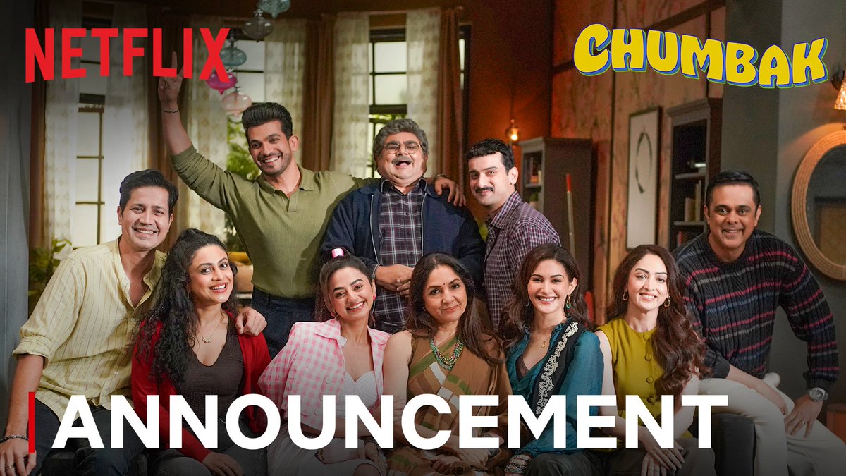Miliye aap ke naye padosi se! Aa rahe hai pyaar aur thoda sa pagalpan leke 🤭 Watch Chumbak, coming soon, only on Netflix! #Chumbak #ChumbakOnNetflix #NextOnNetflixIndia