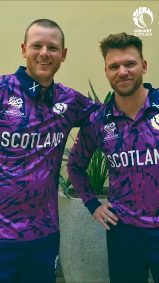 Scotland kit for the T20 World Cup.