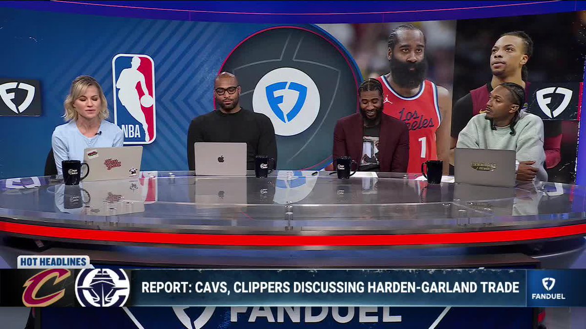 Iman Shumpert on the Cleveland Cavaliers trade rumors: "I don't see the value that James Harden brings. If you're gonna do that you may as well trade Donovan Mitchell." 😳 Michelle Beadle | DeMarcus Cousins | Lou Williams | Iman.