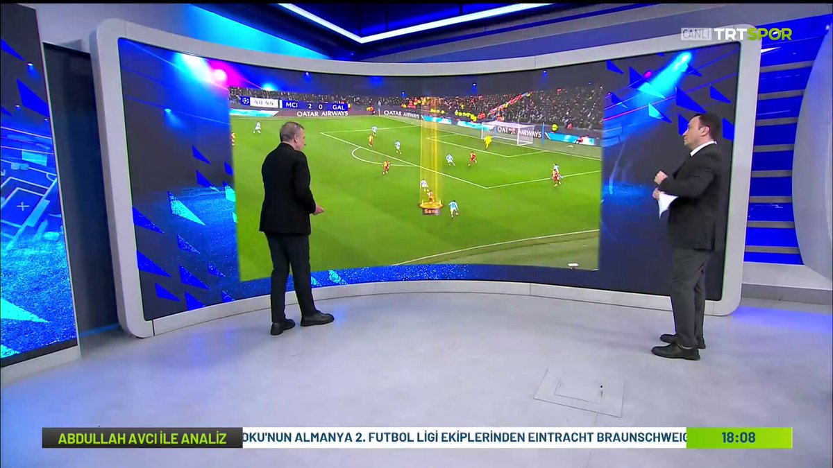 Abdullah Avcı: "Leroy Sane, top rakipteyken de çok önemli bir oyuncu."