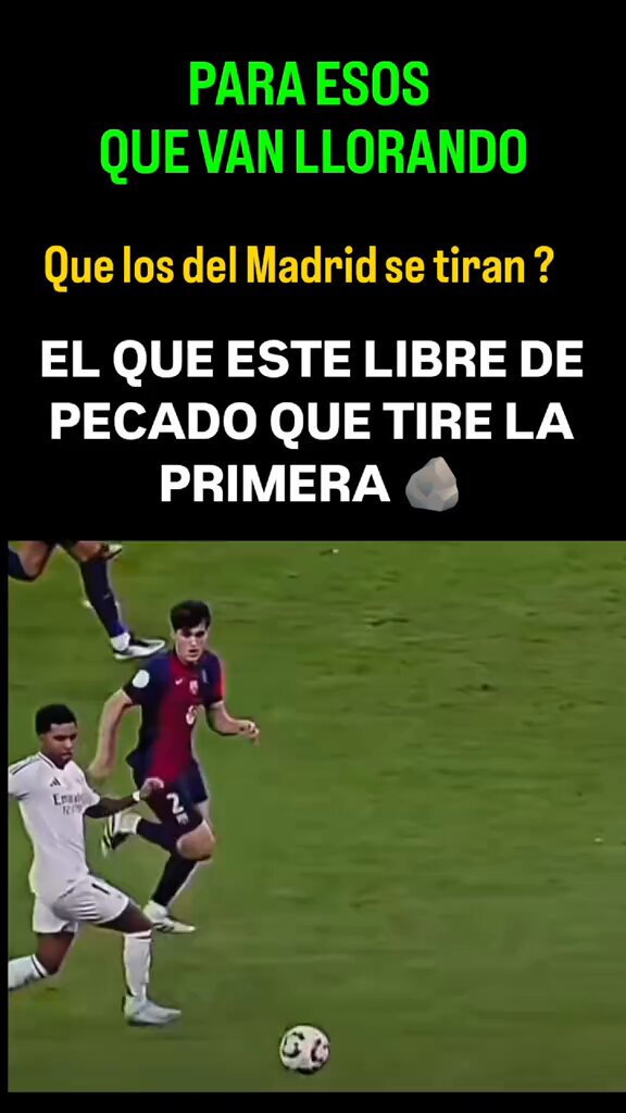 🗣️ Culé : “ Los jugadores del Real Madrid solo saben tirarse “ Hablaron los especialistas