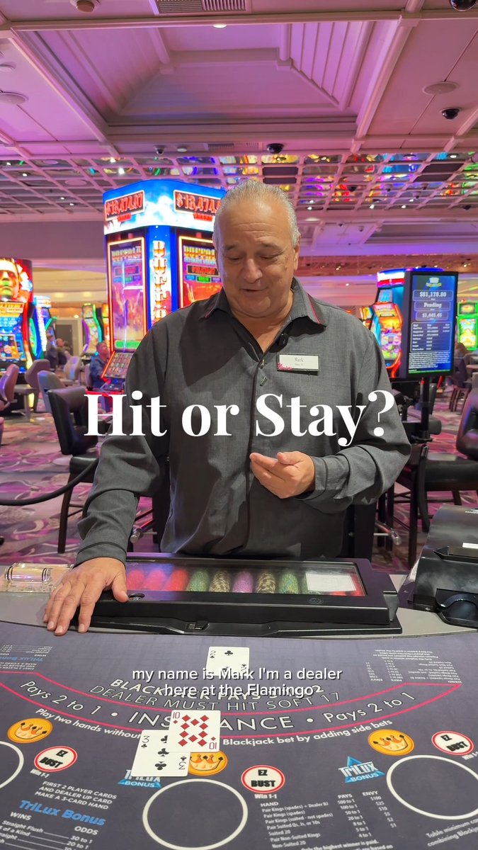 The hand looks risky but the vibes say send it. What would you do in this situation? 🎴 21+ to gamble. Gambling Problem? Call 1-800-522-4700 or text 800GAM.