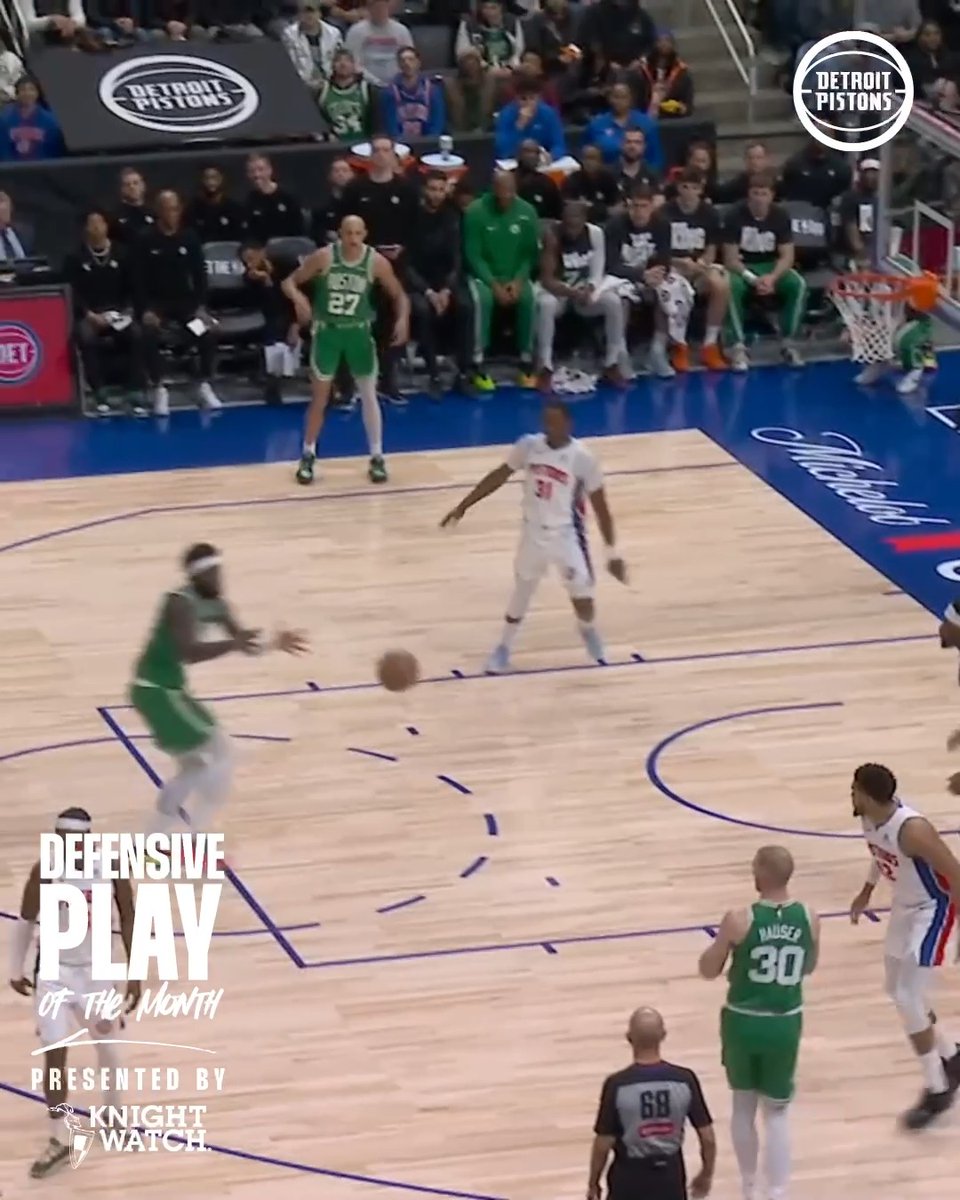 Stew protecting the rim 💪 January’s Defensive Play of the Month