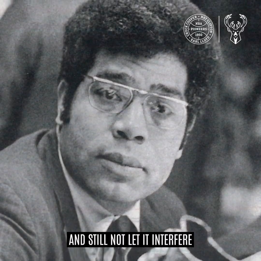 In 1972, Wayne Embry was promoted to Bucks general manager, becoming the first Black GM in professional sports. Wayne broke barriers & paved the way for generations to come. As part of our Black Excellence game tonight, we honor Wayne and the immense impact he had on the game.