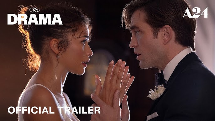 "The Drama": Por el tráiler de la nueva película de A24 con Zendaya y Robert Pattinson