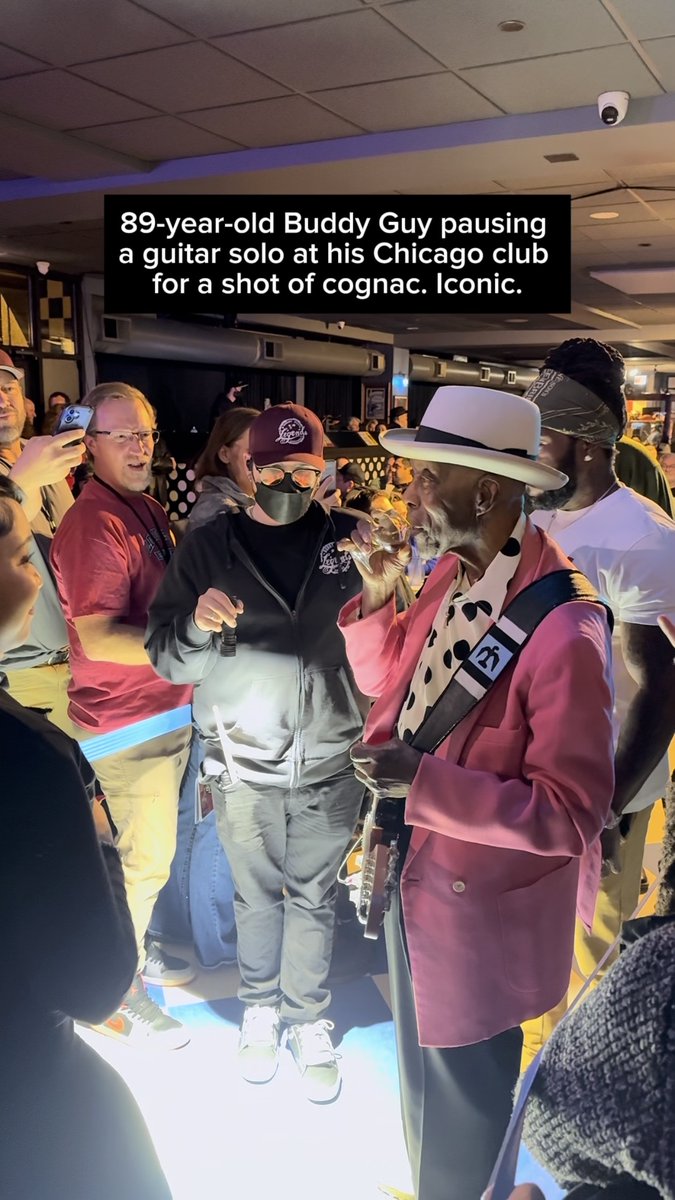 No one does it better than Buddy Guy! The Chicago blues legend just wrapped up his 2026 January residency at Buddy Guy's Legends in the South Loop. The next day, the 89-year-old won his 9th Grammy Award for "Best Traditional Blues Album." 🤯 #NeverOutdoneChi