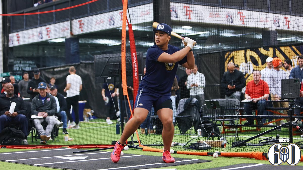 Have a day, Collin Bland ‼️ Max EV: 111.2 mph (!!!) Avg EV: 105.3 mph (Super 60 All-Time Record) Max Distance: 426 ft. 🚀 Great showing from the Vanderbilt Baseball recruit 📈 Prep Baseball Tennessee | Prep Baseball Draft HQ | DICK'S Sporting Goods