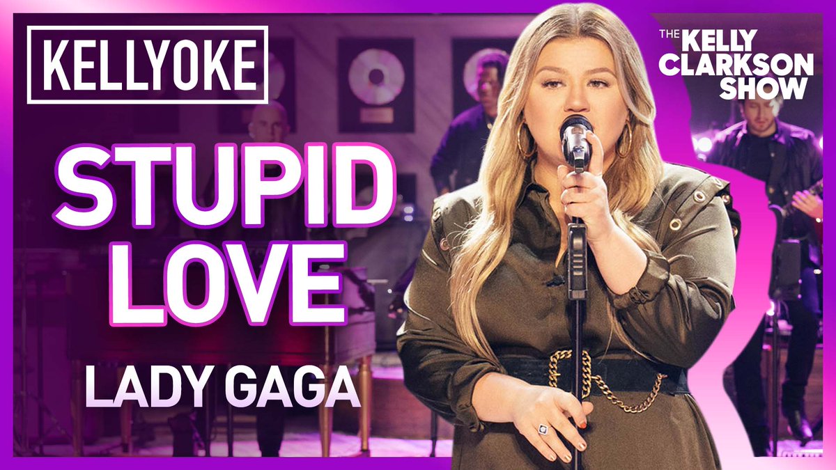 A Kelly Clarkson encerrando o programa dela após 7 anos com um cover belíssimo de Stupid Love da Gaga