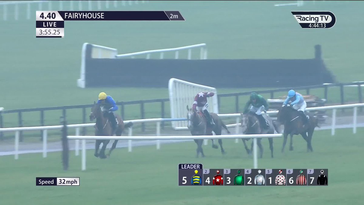 A boost for the Gavin Cromwell team! 🔵🟡 Point winner Outofafrika is an impressive winner of the FairyhouseRacecourse bumper.