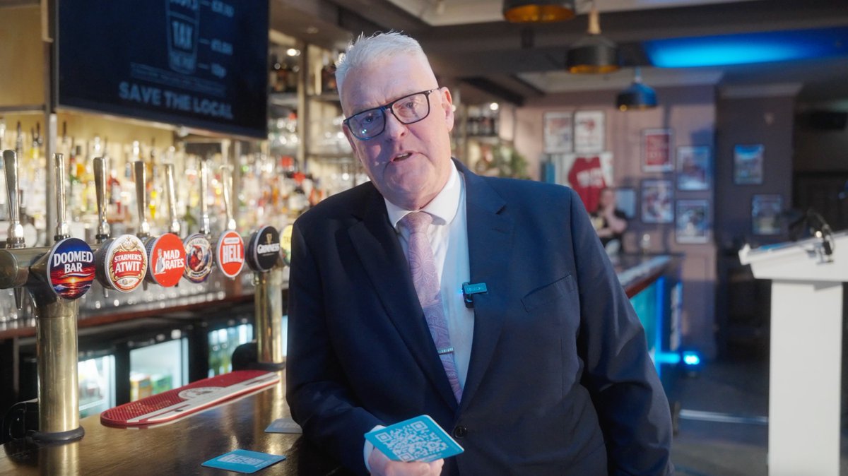 Only Reform UK has a plan to save British pubs. 🍻