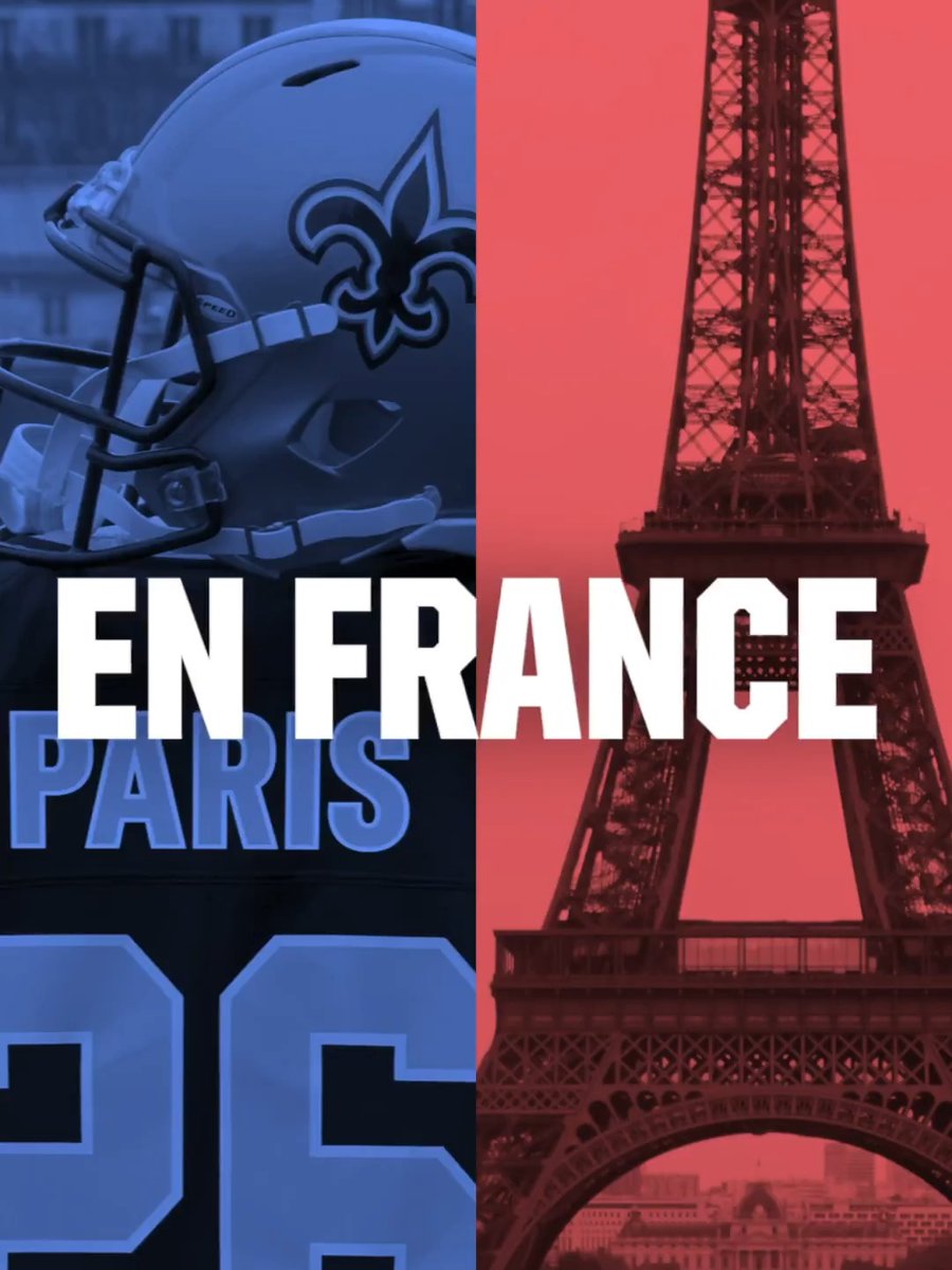 Oui, c’est vrai. 🇫🇷🙂‍↕️ New Orleans Saints en France | NFL France