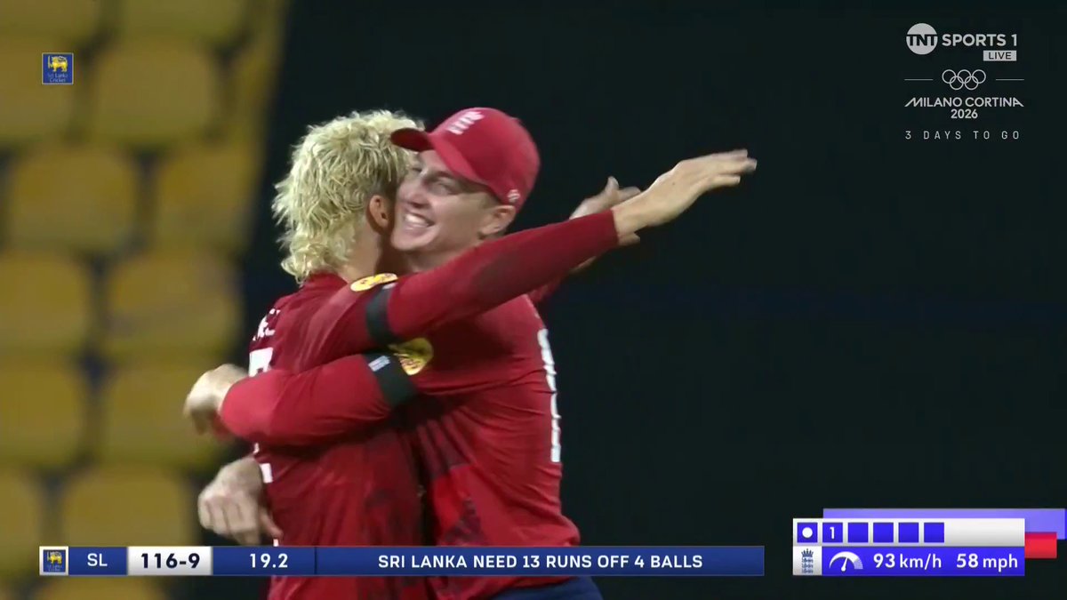 It's Jacob Bethell again! He finishes with 4-11 as England secure an unlikely victory over Sri Lanka 💪 England wrap up a 3-0 win in their T20 series 🏴󠁧󠁢󠁥󠁮󠁧󠁿🇱🇰 📺 TNT Sports &amp; discovery+ UK