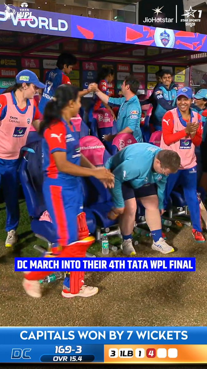 CAPTAIN JEMIMAH RODRIGUES...!!! 🫡 - Fourth Consecutive final for Delhi Capitals, Most consistent team in WPL history.