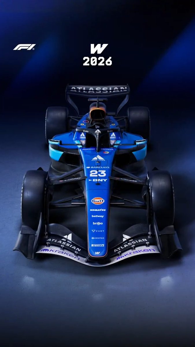 New season, new shades of blue for Williams 💙👀 #F1