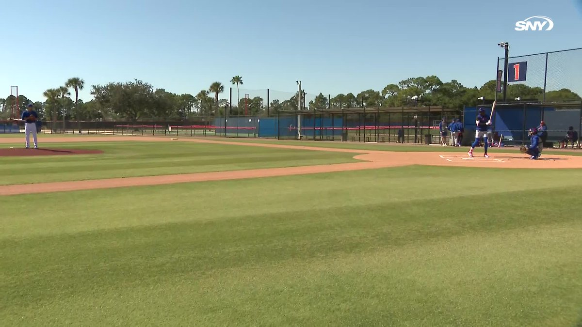 Nolan McLean draws some swings and misses and caps his session off with a strikeout looking during live BP 🔥