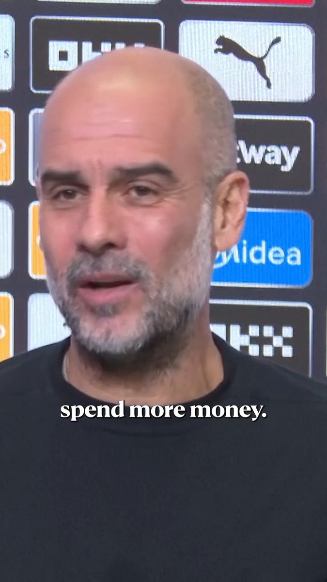 Pep Guardiola compares Man City's net spend to other Premier League sides 😂💰