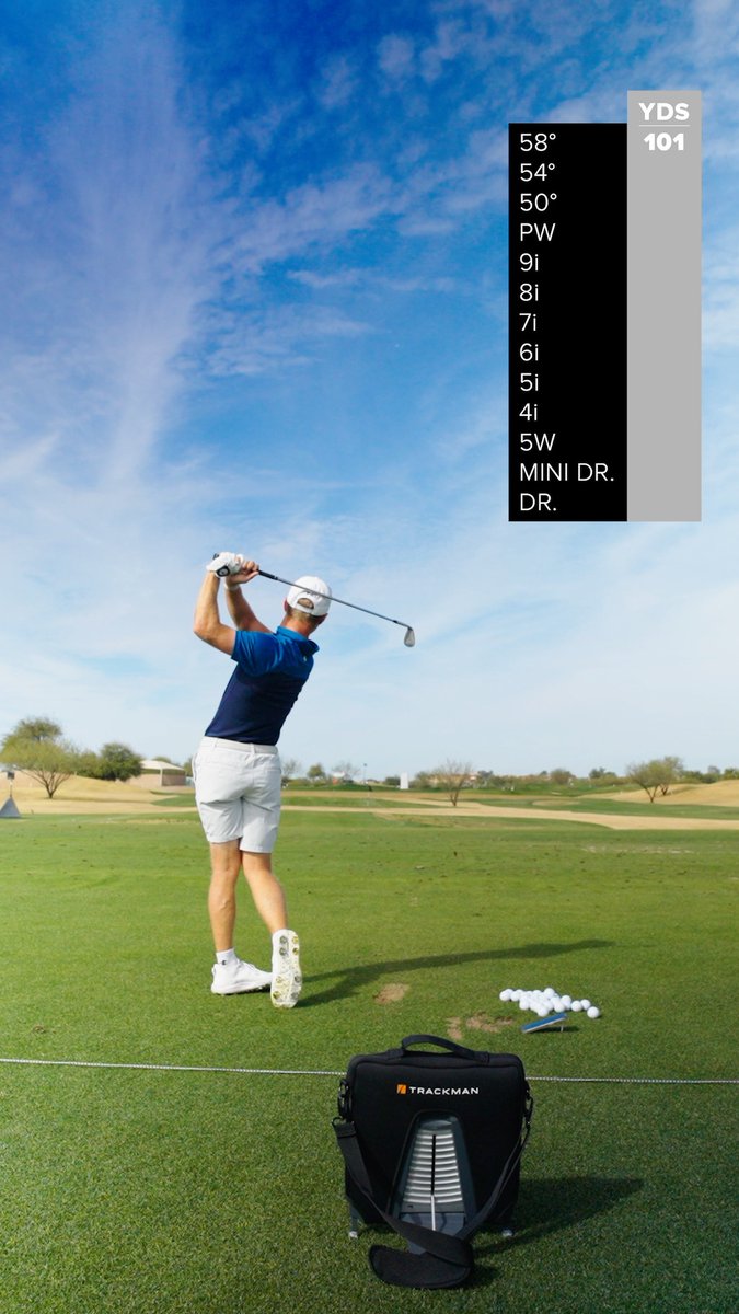 Stock desert yardages with Rasmus Neergaard-Petersen. 🔈🌵 #PlayYourBest