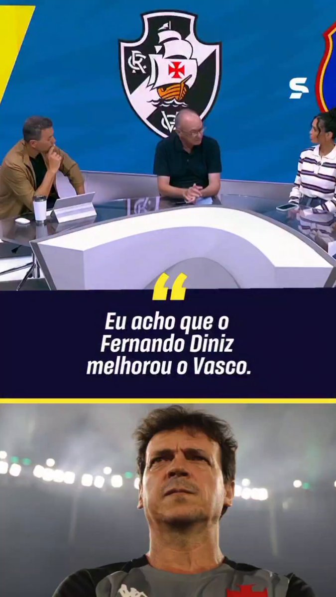 Rizek dá sua opinião sobre o Diniz no VASCO: