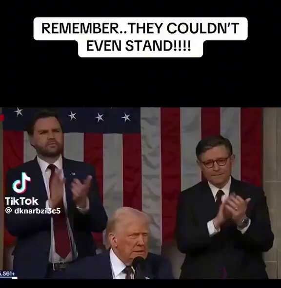 Remember when democrats refused to stand to honor nursing student Laken Riley who was murdered by an illegal alien while she was jogging?