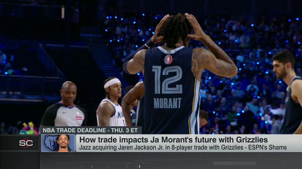 "[The Grizzlies] are officially turning the page." Shams Charania says Memphis is prioritizing its young core and still actively shopping Ja Morant 👀