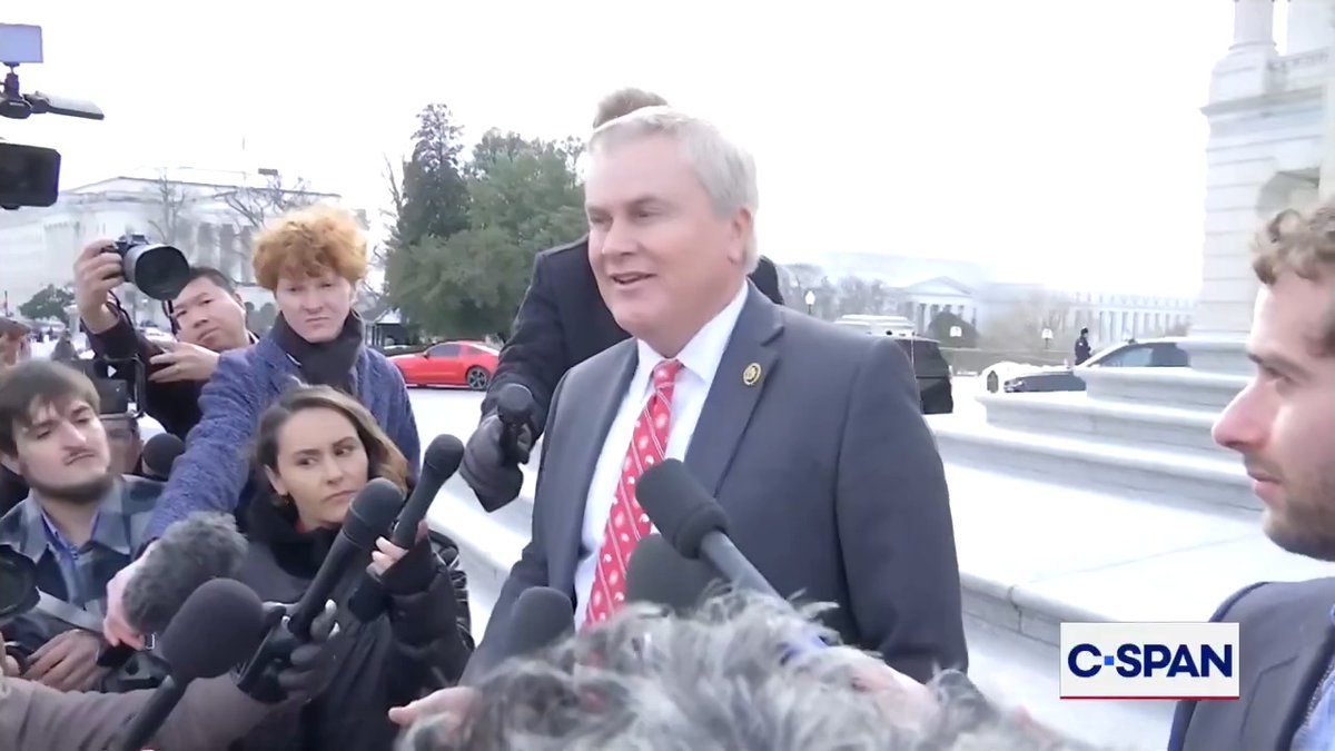 Rep. James Comer on reports that Bill and Hillary Clinton have agreed to be deposed this month, avoiding potential charges of contempt of Congress: "They're not going to be treated any differently than everyone else."
