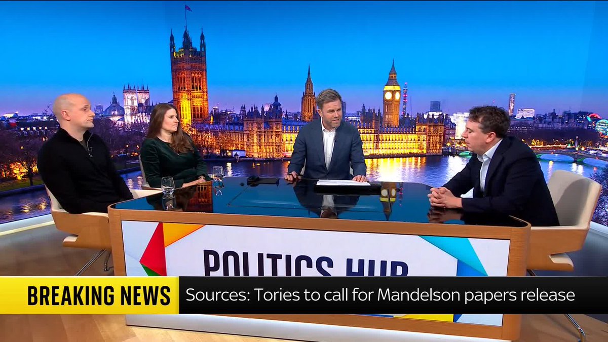 "It wasn't just Keir Starmer's endorsement of Peter Mandelson, it was a decades-long movement that they failed to spot." Sky's Sam Coates Sky sums up the political ramifications of the Mandelson scandal 📺 Sky 501