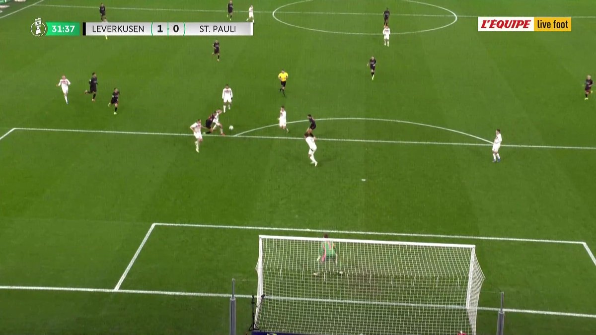 Martin Terrier lance le Bayer Leverkusen face à Sankt Pauli ! Le direct sur L'Équipe live foot > #lequipeFOOT