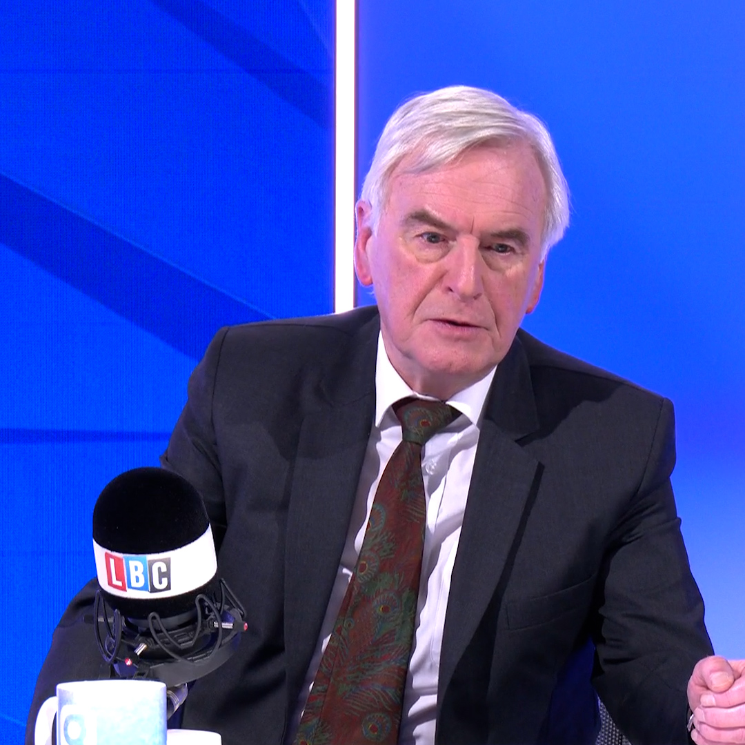 “If he lets in a Reform government, he’ll never be forgiven.” MP John McDonnell tells Andrew Marr allegations against Peter Mandelson have pushed Labour ‘onto a precipice’ where they could ‘lose the government’.
