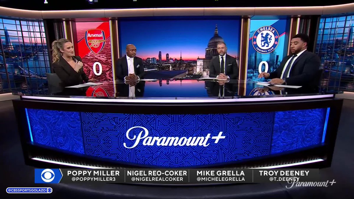"I think Liam Rosenior will be very happy with the tactical approach." Troy Deeney believes Chelsea will be the happier team after the first 45 minutes 🔵 Stream Arsenal vs Chelsea in the second leg of the @carabao_cup semifinal NOW, only on Paramount+ 📺