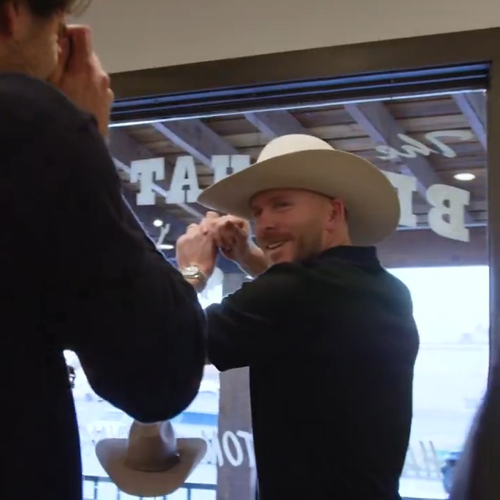 Custom cowboy hat shopping with the Story Camp squad 🤠 Full behind the scenes video on YouTube: