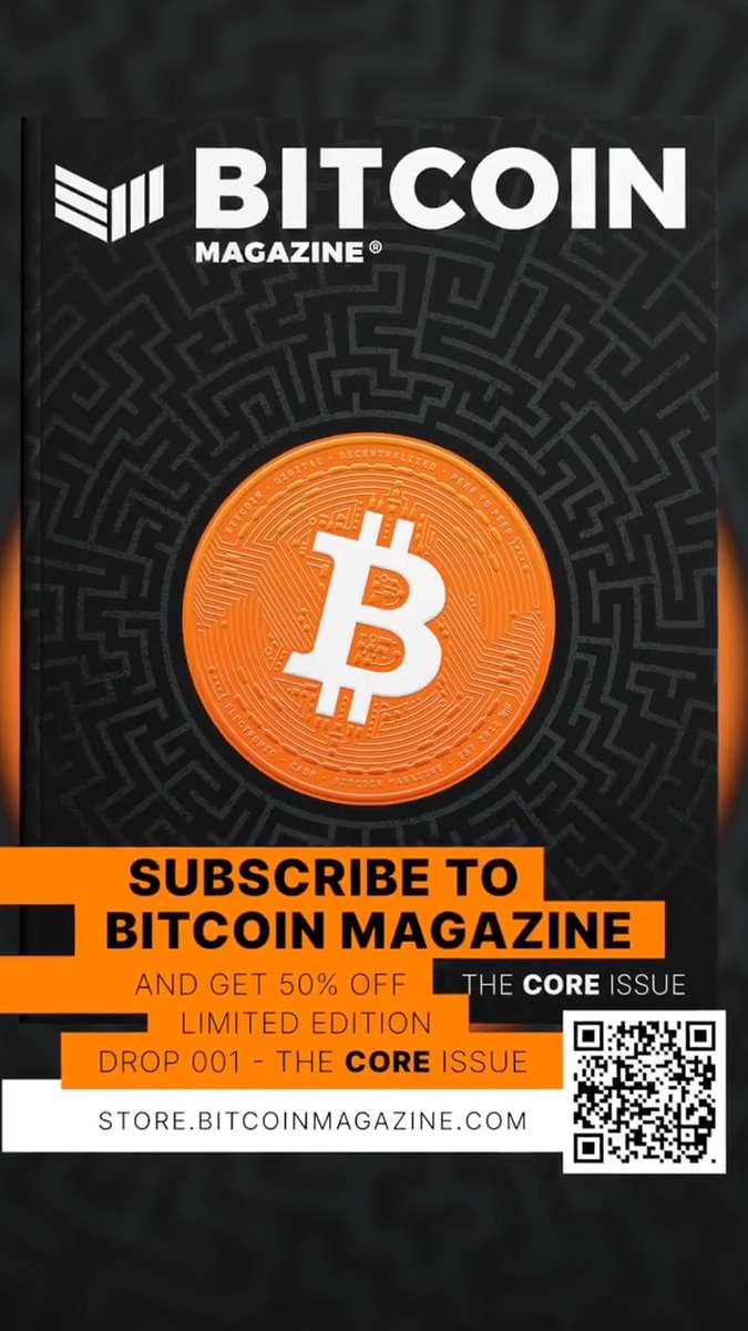 Print magazines, not money ✨ #Bitcoin