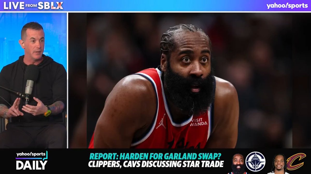 "I'd rather see Cleveland blow this whole thing up and start a rebuild than acquire Harden." 🌶️ @ jasonfitz is SO OUT on the Cavs trading for James Harden 🚫 (via Yahoo Sports Daily)