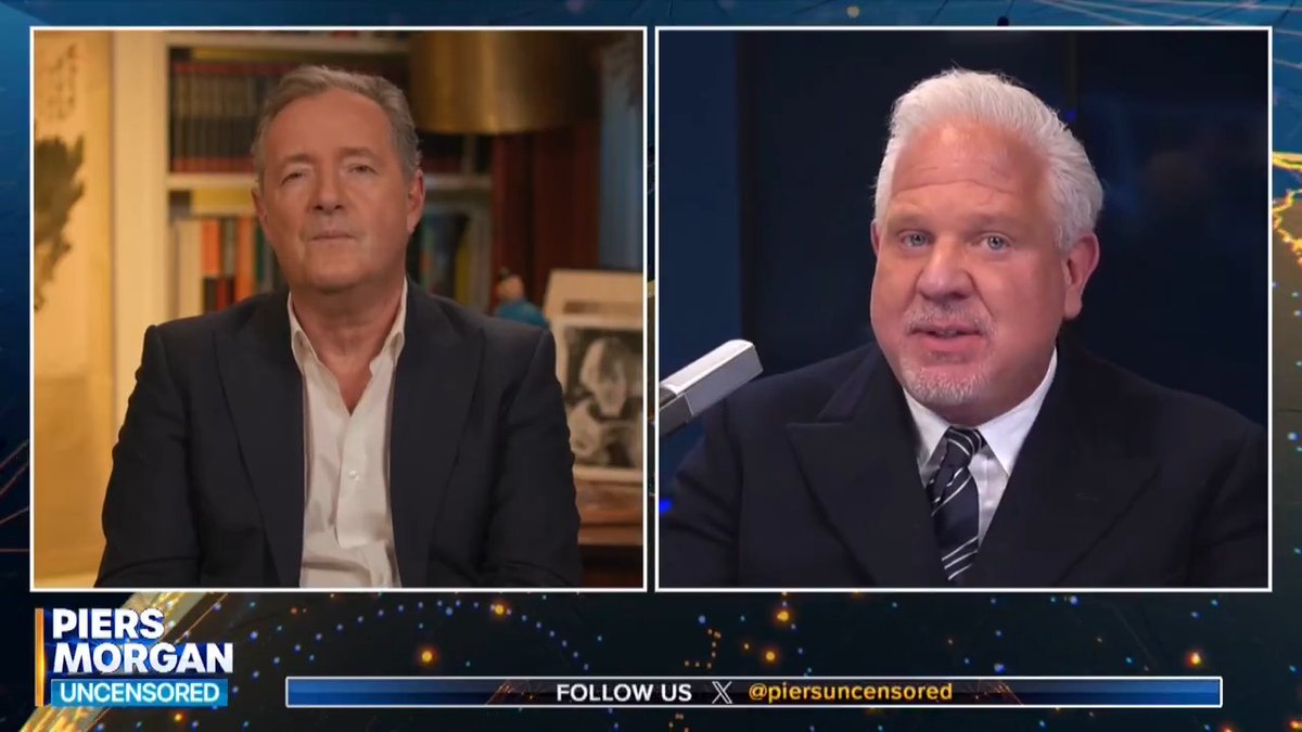 "I found out on Saturday that I'm actually in the files..." Glenn Beck discusses the Epstein scandal: "I don't think we're ever going to have the answer." Watch more👇 📺 Piers Morgan | Glenn Beck