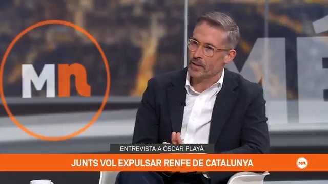 "Hem de fer que els trens corrin, la xarxa és perfectament segura." Òscar Playà, director de Rodalies i de Renfe a Catalunya, entén el malestar dels usuaris i es compromet a fer que el servei tingui l'excel·lència del metro i de Ferrocarrils #MésNit3Cat