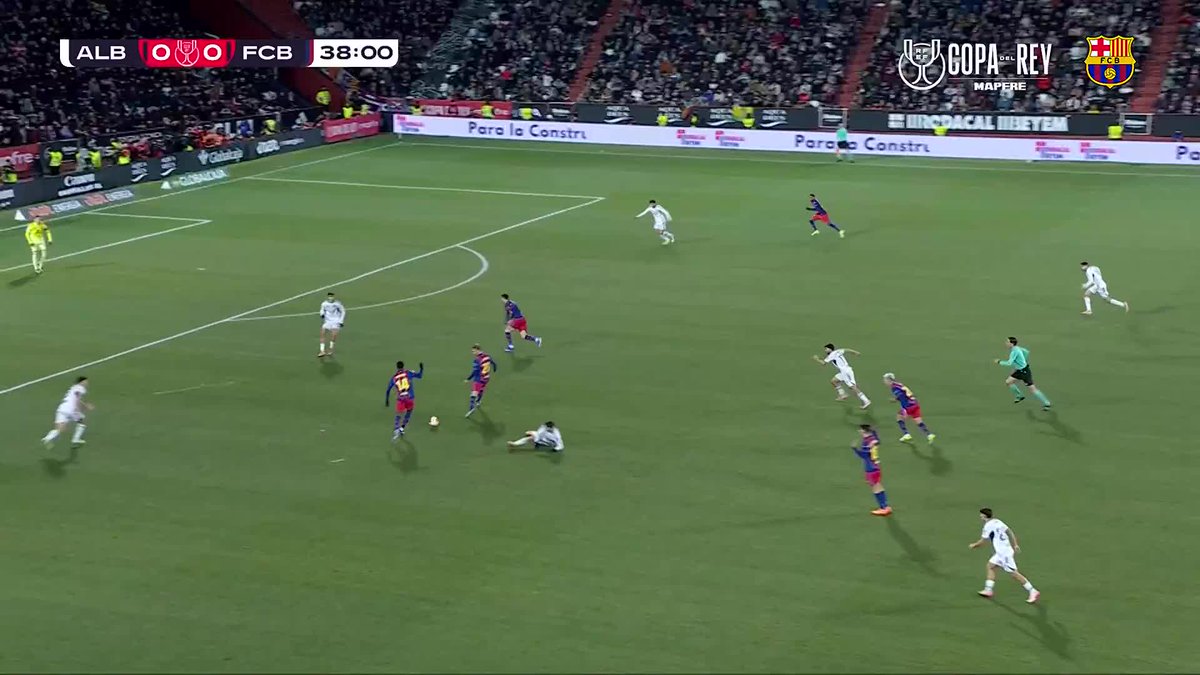Lamine Yamal made it impossible for the GK