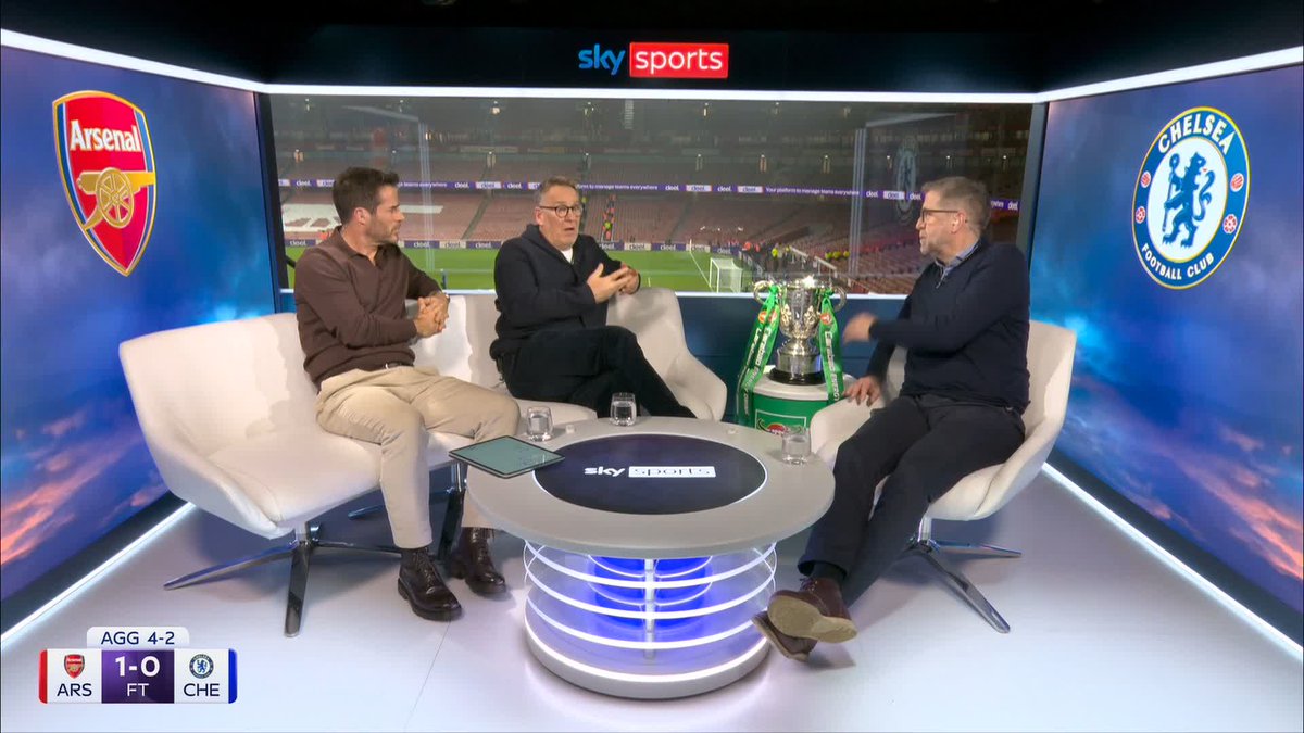 "They didn't have a go!" Paul Merson says Chelsea played in second gear against Arsenal ⚙️